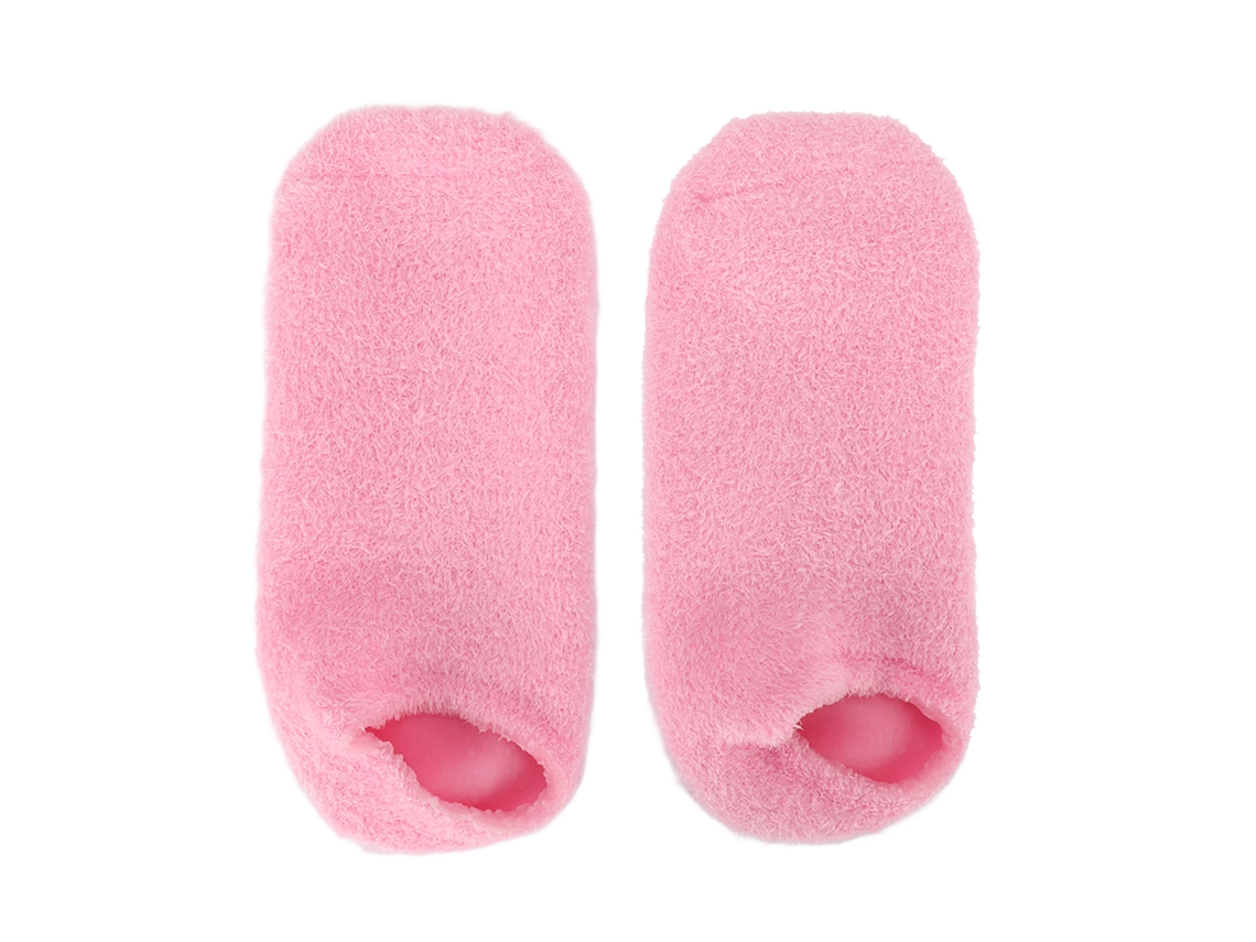 2 Pares De Meias Hidratantes De Gel Com Óleo Essencial Para Spa De Pés, Nutrição E Reparação Com Vitamina E