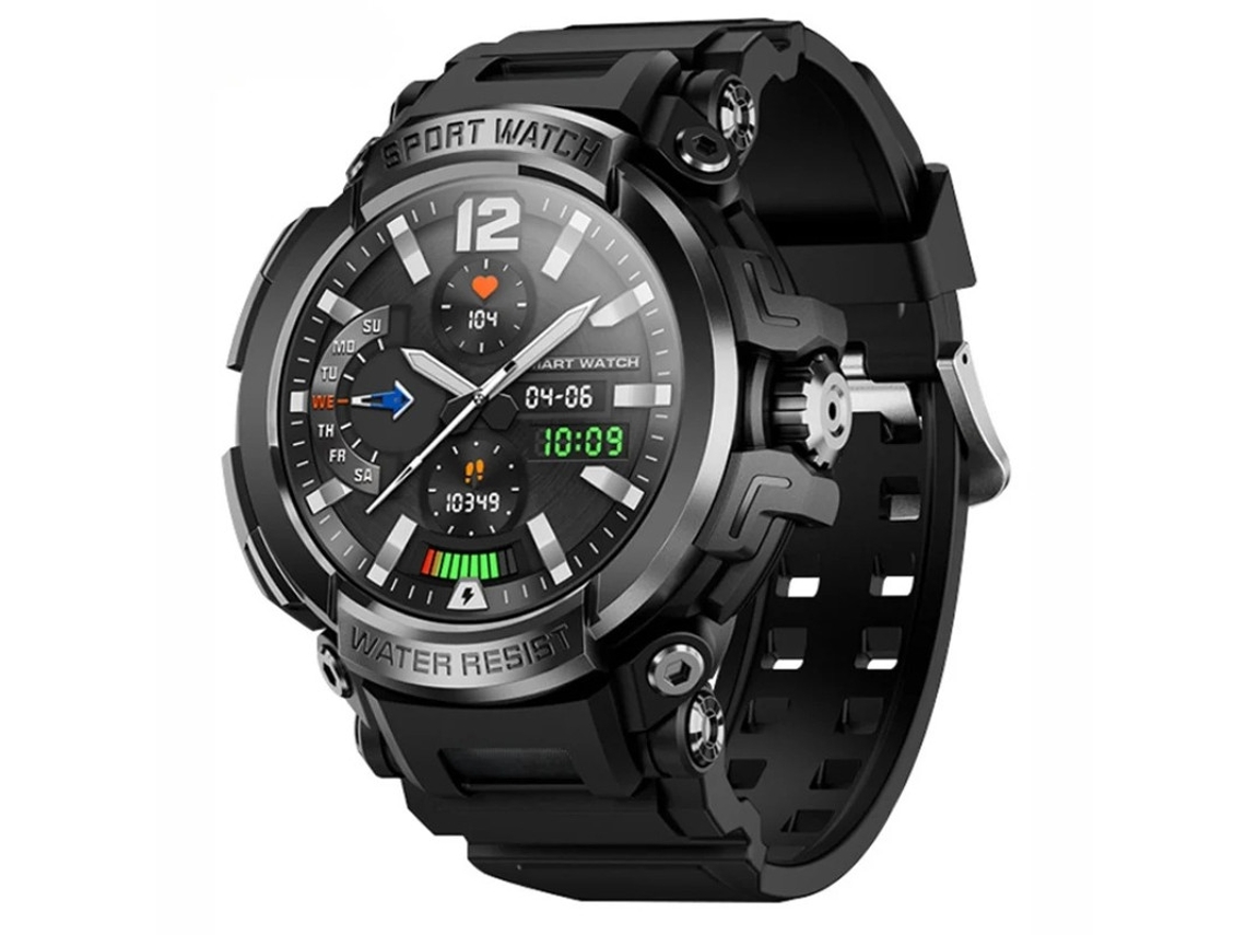 Smartwatch com chamadas Bluetooth HD, monitoramento de oxigênio no sangue e frequência cardíaca, alertas de sedentarismo e monitoramento de saúde. Bestvite