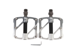 Pedal de Alumínio Antiderrapante com 3 Rolamentos MARCA