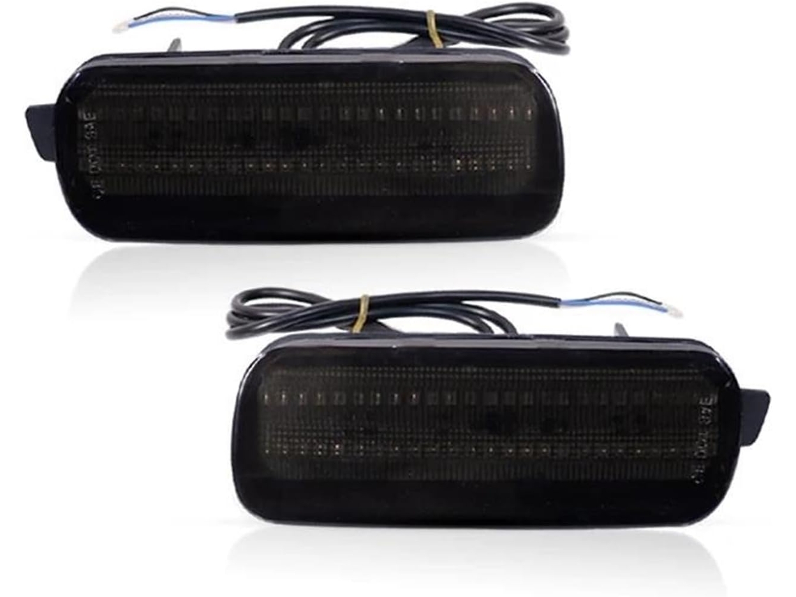 Conjunto De 2 Refletores De Para-choque Que Funcionam Como Luzes