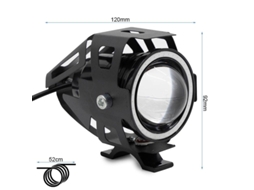 Farol Led U7 12-80v Branco
