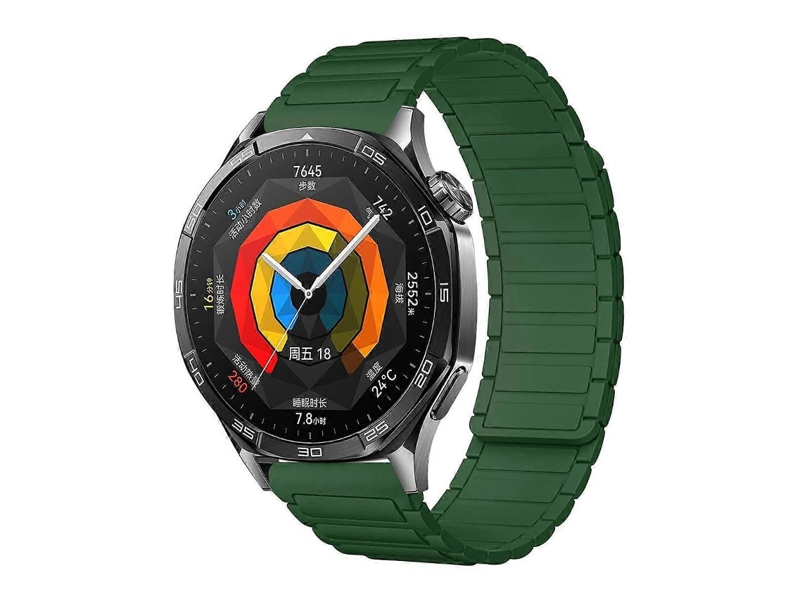 Pulseira De Silicone Magnética Com Três Contas