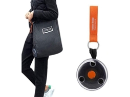 Bolsa De Compra Plegable Reutilizable Con Disco Compacto, Grande Capacidad, Portátil