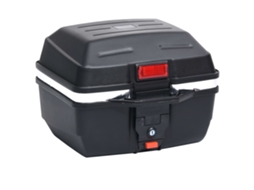 Vidaxl Mala De Mota Para Um Capacete 24 L