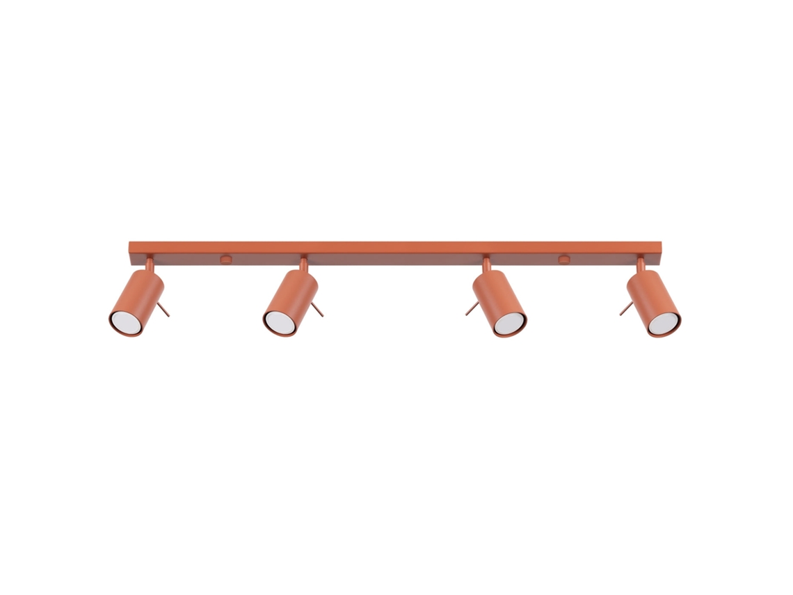 Sollux Sl.1510 Plafón Ring 4l Rojo Ocre Ocre Rojo