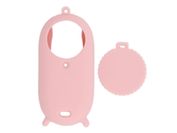 Silicone Protective Case For Go 3s Scratch Proof Thumb Action Camera Sleeve Case Cover With Lens Guard Pinkish LAXISCREED