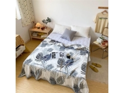 Manta de Inverno Fansu em Fleece com Estampa Escandinava Flanela Grossa Macia e Quente para Cama Infantil Sofá