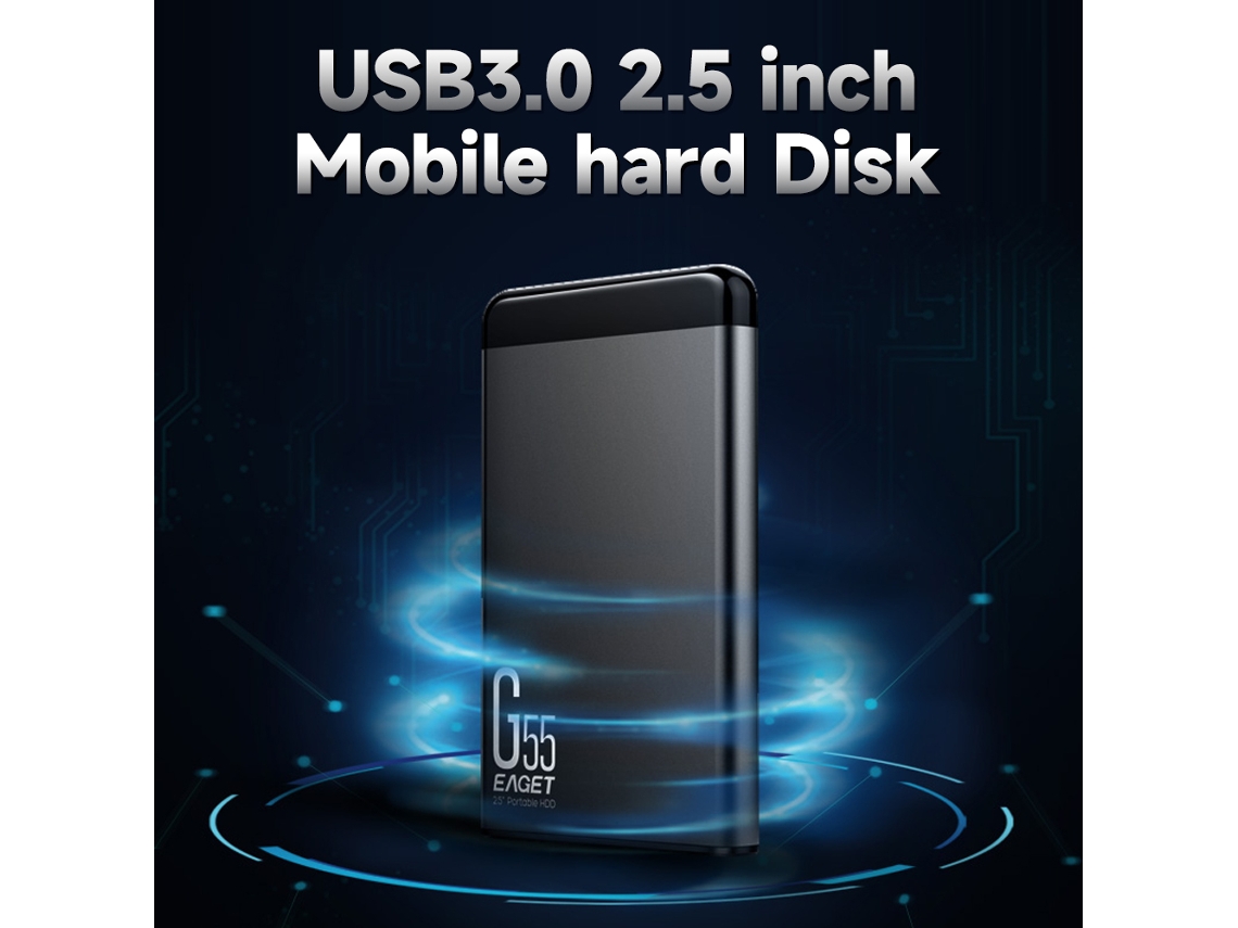 Laxiscreed Hdd Externo 2tb Usb 3.0 Para Backup E Armazenamento Rápido E Estável