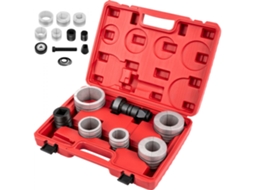 Conjunto De Alargadores De Tubos De Escape 6 Peças 1-5/8" A 4-1/4" Com Estojo Prático E Durável Tekmaquinas