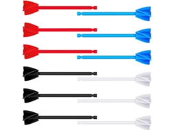 Kit Misturador De Tinta Para Furadeira, 12 Hastes Helicoidais Resina