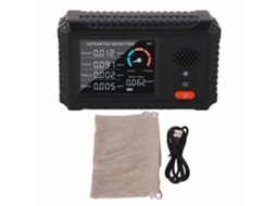 Detector De Qualidade Do Ar Hcho Tvoc Pm2.5 Pm10 Portátil Para Casa Carro Loja