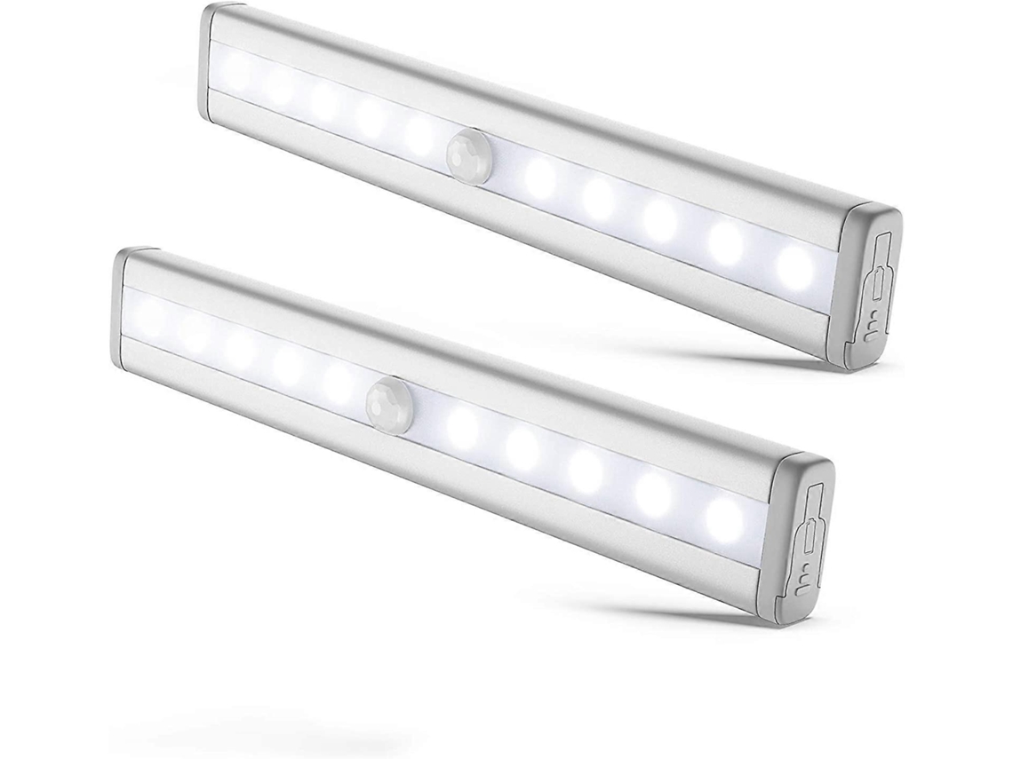 Omni luces Nocturnas Led Con Detector de Movimiento, 2 Piezas, Alimentadas por Baterías Aaa (no Incluidas)