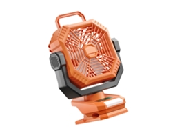 Ventilador De Teto Portátil Sem Fio Recarregável De 5000/8000 Mah Com Luz Led Para Camping E Barracas