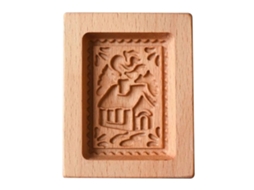 Biscoito De Madeira Natalino Forma Temática Natal