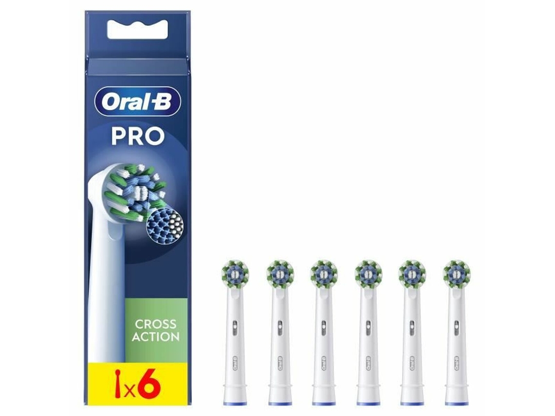Recarga de Substituição ORAL-B Branco (6 unidades)