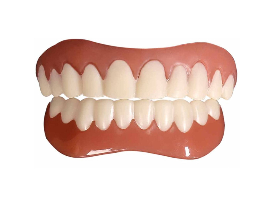 Dentes Cosméticos Transformadores, Intensificadores De Tonalidade Natural Para Aumento Instantâneo De Confiança