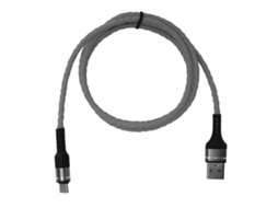 Cabo de Dados LAXISCREED 3a Carregamento Rápido Usb c Cinza 1m