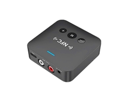 Fone De Ouvido Bluetooth Afk-a10 Nfc Bluetooth Receptor Transmissor Aux Receptor De Alto-falante De Carro