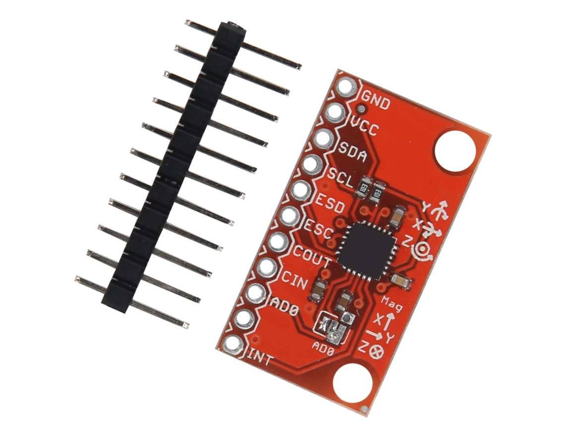 Laxiscreed Mpu-9150 Sensor Module Com Deteção De Nove Eixos E Indução Magnética
