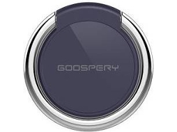 Suporte LMOBILE Mercury Ring Holder Preto Prateado