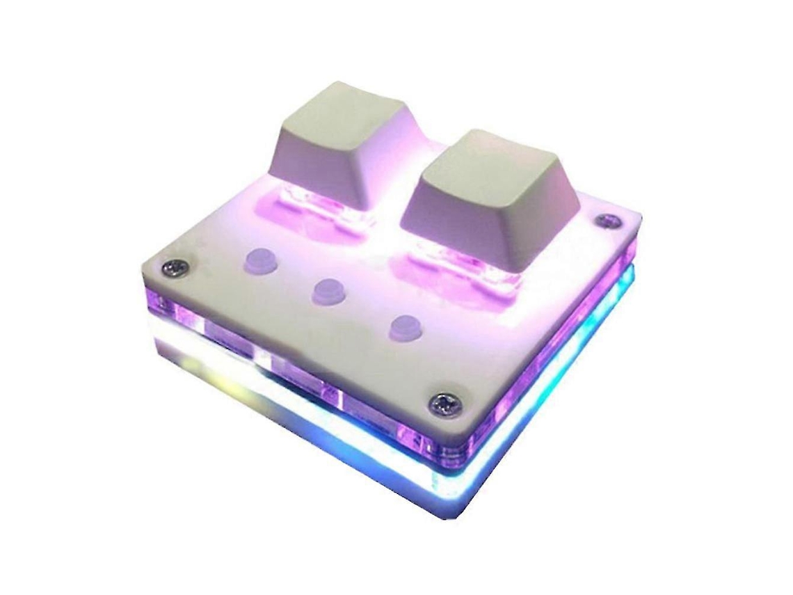 Teclado Para Jogos Osu Mini De 2 Teclas, Teclado Mecânico Com Programação De Macro E Interruptor Azul Ly Ebike