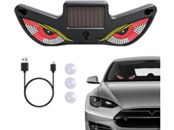 Lâmpada Led Solar Em Formato De Olho Para Decoração Dinâmica Janelas Carros