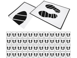 60 Unidades De Tapetes Descartáveis De Papel Para Carro, Adesivos, Antiderrapantes.