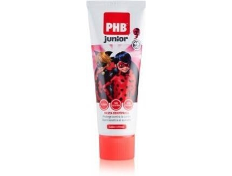 Pasta dentífrica  Ladybug Junior Morango (75 ml)