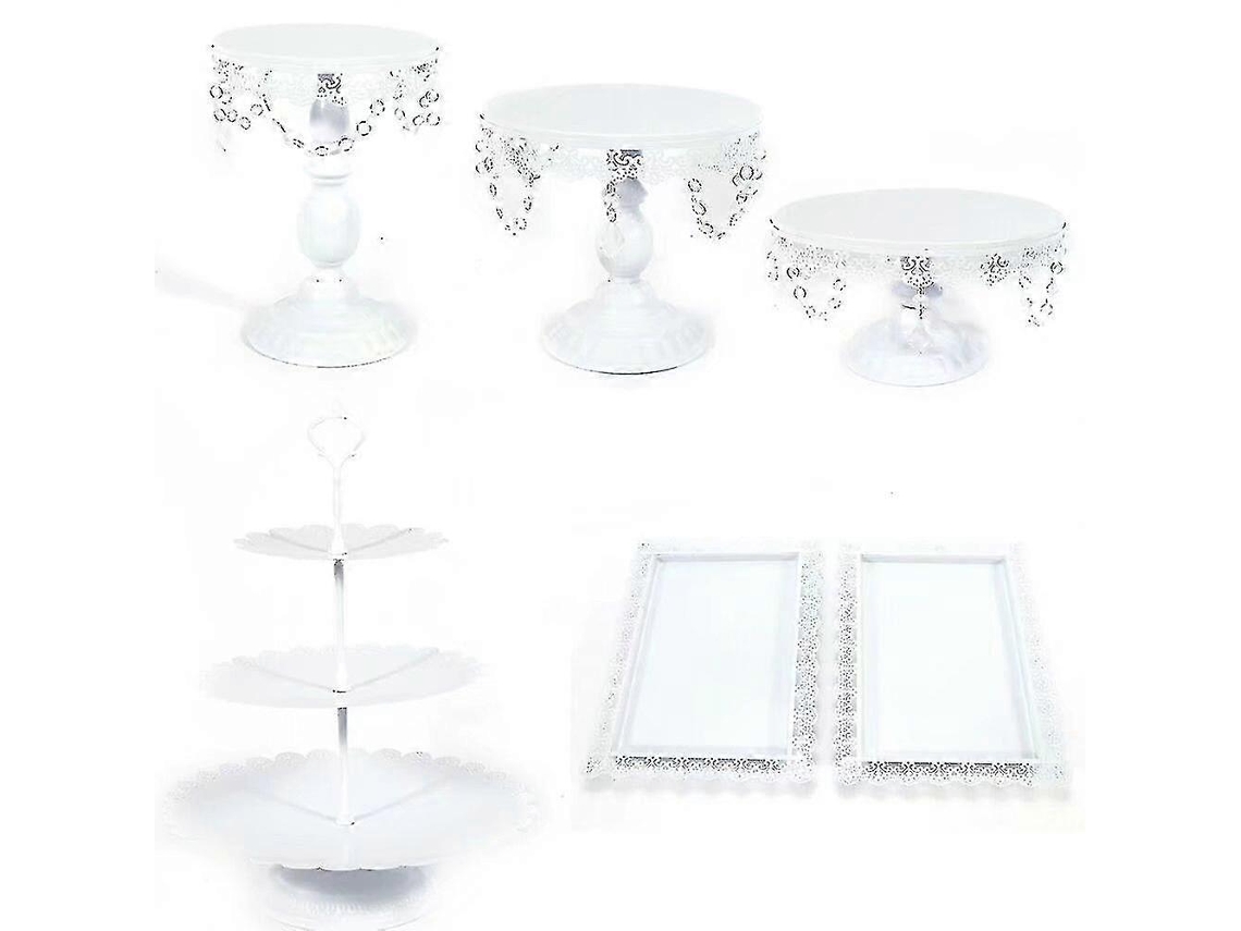 6x Conjunto Suporte Para Bolo Festa Casamento