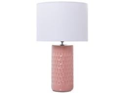 Candeeiro de Mesa DRW (Rosa - Cerâmica - 25x42 cm)