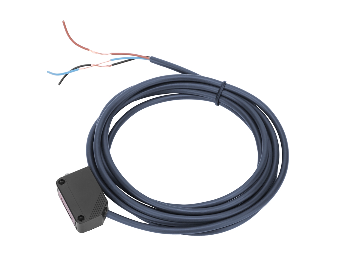 Sensor Fotoelétrico Térmico Quadrado Laxiscreed Para Proteção De Segurança Dc 12-24v Com Cabo
