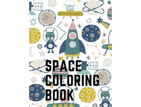Livro Space Coloring Book De Space Publishing (inglês)