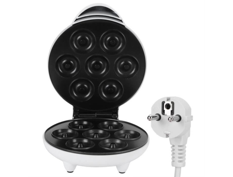 Mini Donut Maker CIKONIELF Máquina de Café Da Manhã 1200W Branco