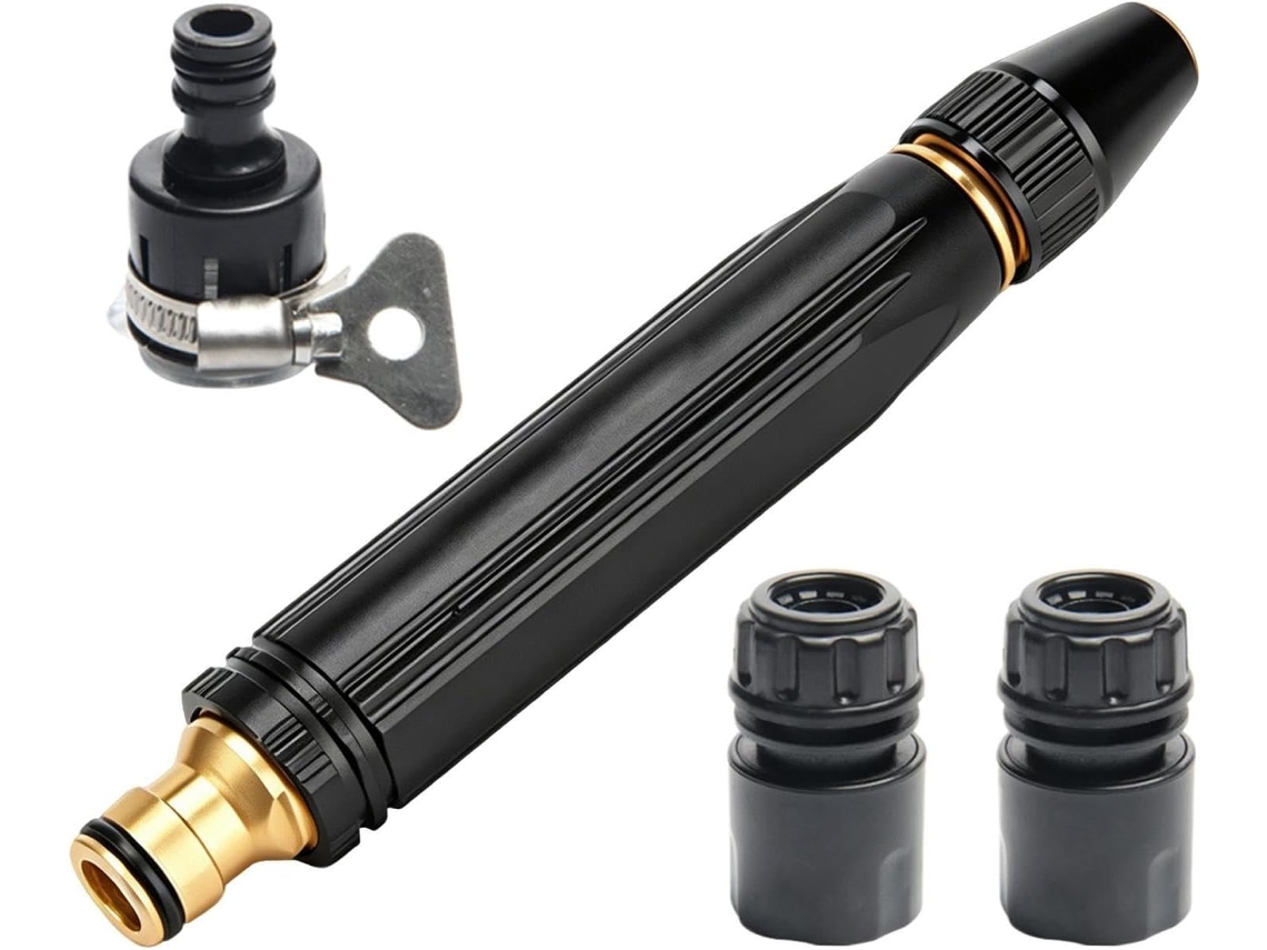 Bocal De Mangueira Jardim Alta Pressão - Cabeça Pulverizador Manual