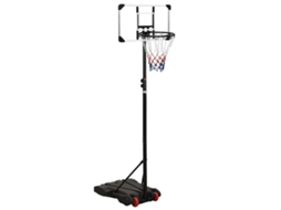 Vidaxl Tabela De Basquetebol 216-250 Cm Policarbonato Transparente