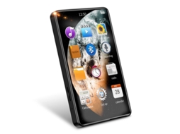 MP3 YIZHOOD X20 (16G)4 polegadas Full Touch Screen com alto-falante 5.0 sem Bluetooth preto