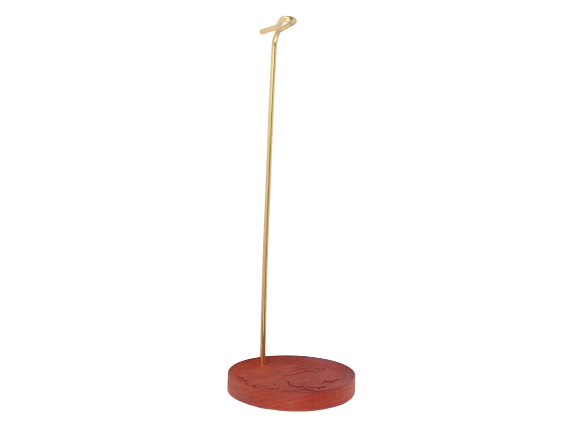 Porta Incenso Rosewood Bronze Floral LAXISCREED