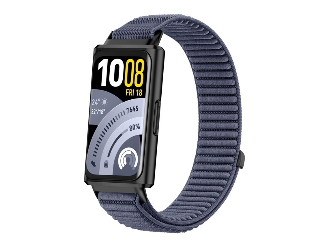 Nylon Trançado Para Huawei Band 11/11 Pro,respirável, Fecho Rápido, Ajustável Azul Âncora Hexinyigjly