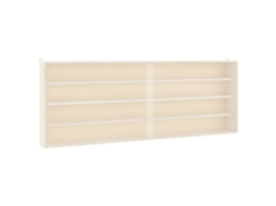 Wooden Collector's Display Case, Wooden Collector's Display Cases Vidaxl Marrom Madeira (100 X 8.5 X 37 Cm)