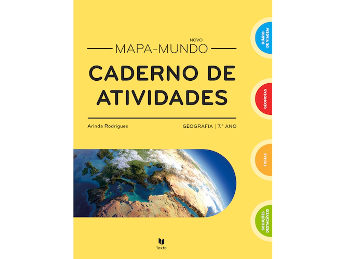 Mapa-mundo 7 - Caderno De Atividades 2026