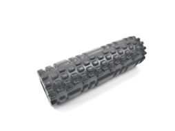 Academia E Pilates Com Rolo De Ioga 26 Cm Para Massagem Nas Costas, Bloco Ioga, Equipamento Exercícios Casa, Preto-aquaforge