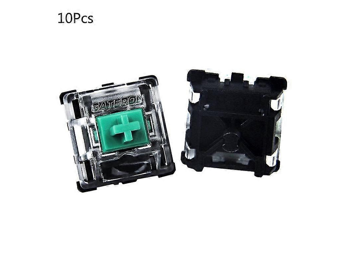 Teclado Mecânico Silent Mx Switch Compatível Com Cherry Mx Switch Verde Compatível Aquaforge