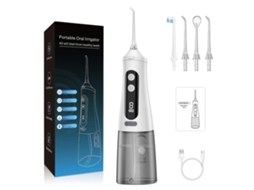 Irrigador Oral Lism Recarregável Via Usb, Jato de Água Portátil para Limpeza Dental, Reservatório de Água de 310ml, À Prova D'água. TAISHENGDA