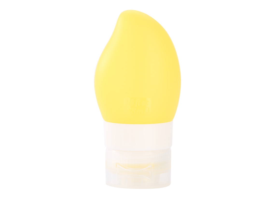 Garrafas De Xampu E Gel De Banho Silicone Portátil Pressurizável Viagem