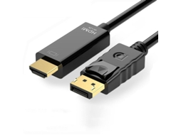 Cabo Displayport para Hdmi 4k 60hz de 1,8 M . Hdmi. Dp AQUAFORGE (não É um Adaptador Displayport)
