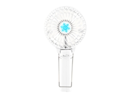 Ventilador Portátil Ledusb Laxiscreed, Mini Dobrável E Recarregável, Silencioso E Compacto Para Uso Prático