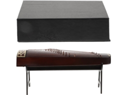 Guzheng Ornement En Bois 25 Cm, Décoration Suspendue Pour Bureau Et Maison, Instrumento Miniatura,