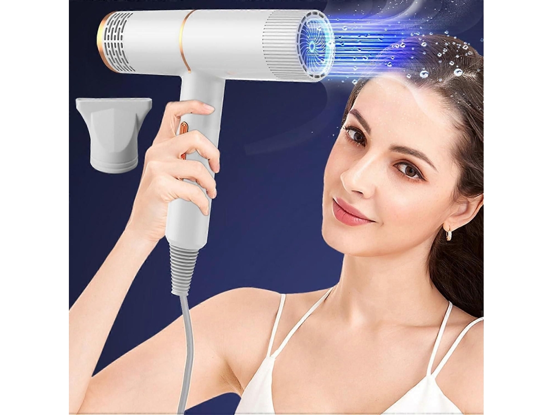Secador de Cabelo, Cabelo para Mulheres com 3 Temps e Velocidades, Secagem Rápida, Vi Agem Portátil Cabelos GOKOCO
