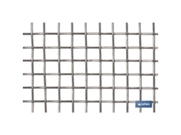 Malla electrosoldada galv.6x6x0,8mm (1x25m)