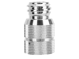 Adaptador De Cilindro De Co2 Rosca Tr21 4 Macho Para G1/2 Fêmea